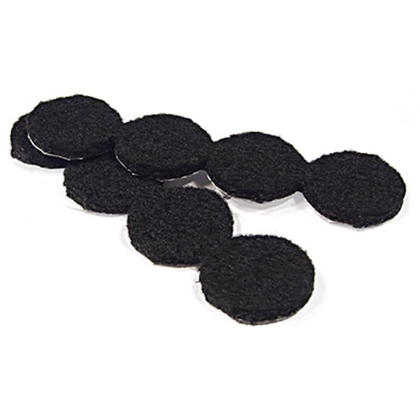 Convenience Concepts 1 in. TruGuard Round Heavy Duty Self-Adhesive Felt Pads, Black, 48PK HI2668247 - main